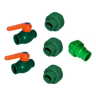 1 Check 2 Valvula 3 Tuerca Union Compatible Tuboplus Ppr 3/4 1 Check 2 Valvula 3 Tuerca Union Compatible Tuboplus Ppr 3/4
