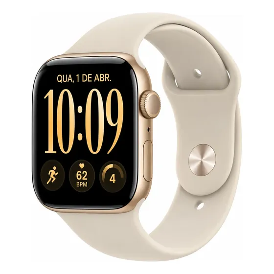Apple Watch Series 12 Gps Caixa - Alumínio Dourado 42mm