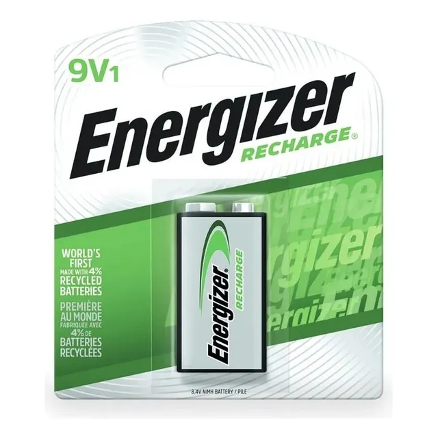Batería Pila 9v Energizer Recargable Nh22n 175mah