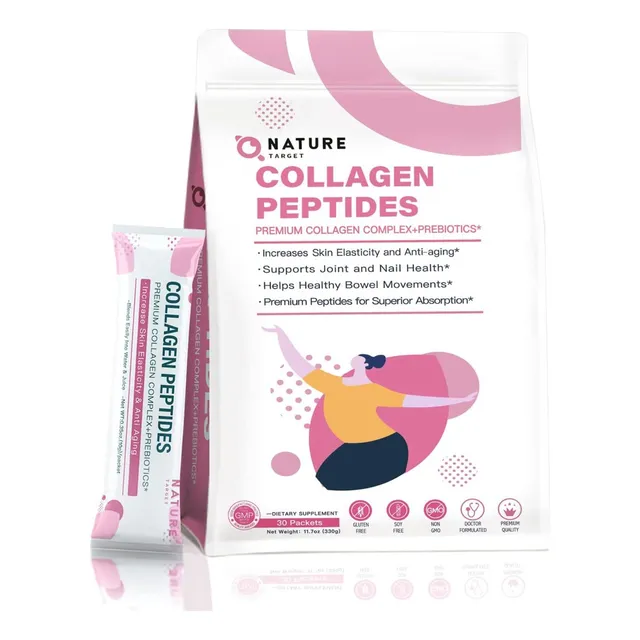 Péptidos De Colágeno En Polvo Nature Target 30 Packets