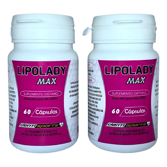 Lipolady Max Potente Quemador  Unico Para La Mujer (promo)