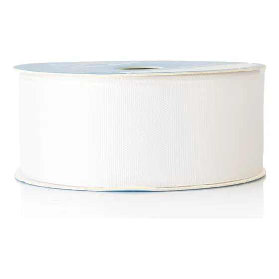 Cinta Falletina N° 5 De 25mm Cordón De Oro X 10 Mts Color Blanco 01