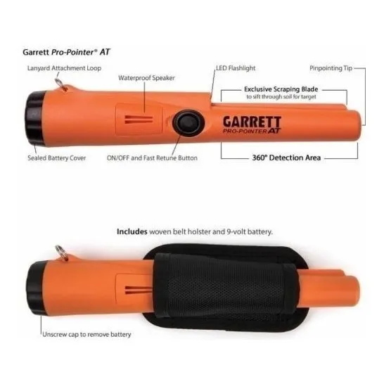 Detector De Metales Y Tesoros Propointer At Garret Waterprof