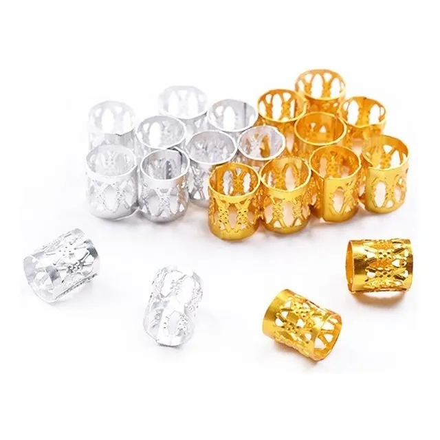 Abrazaderas Aros Anillos Trenza Rastas Peinados