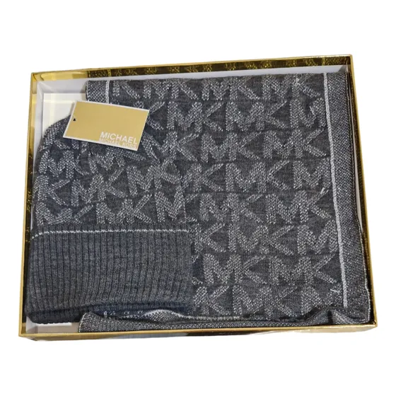 Set De Gorro Con Bufanda Michael Kors
