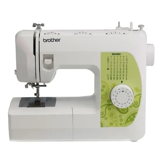 Máquina de coser recta Brother portable color blanco 110V