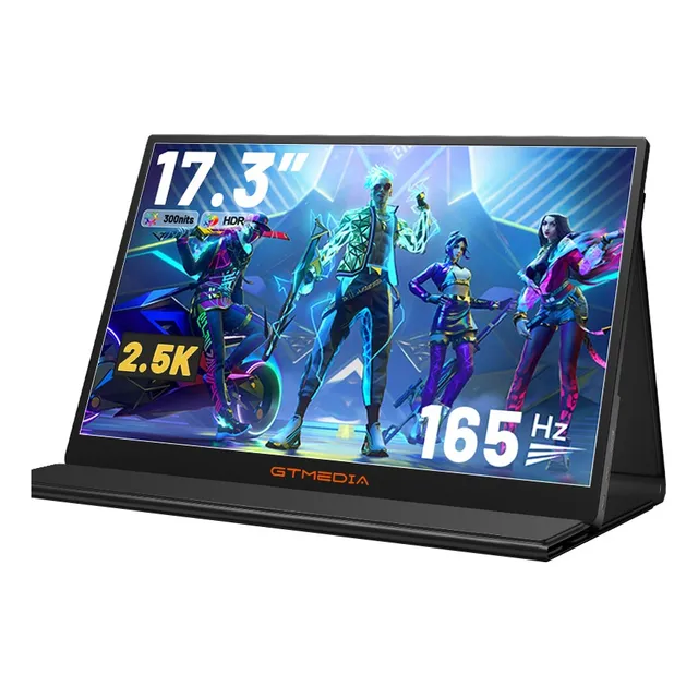 Monitor Gamer Portátil Para 178 Ángulo Visual 17.3'' 144hz