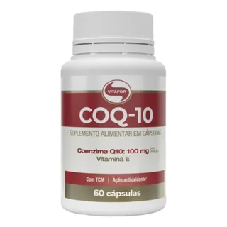 60 CĂĄpsulas Coq-10 Vitafor Suplemento Alimentar Vitamina Sem Sabor 60 CĂĄpsulas Coq-10 Vitafor Suplemento Alimentar Vitamina Sem Sabor