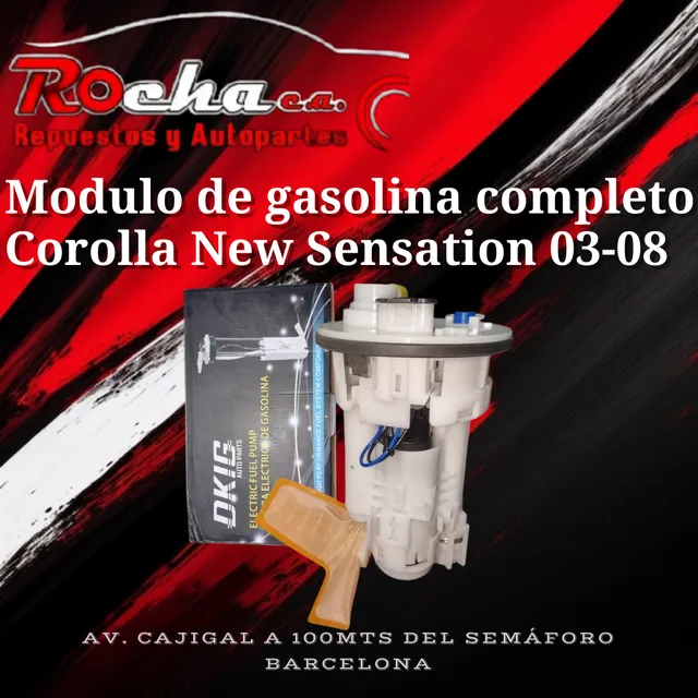 Modulo Bomba Gasolina Corolla New Sensation 1.6 1.8 03-08
