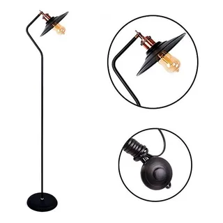 LuminĂĄria Piso Industrial SkyshowÂź + Lampada Led Abajur ChĂŁo LuminĂĄria Piso Industrial SkyshowÂź + Lampada Led Abajur ChĂŁo