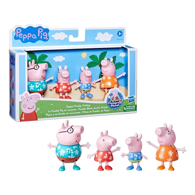 Peppa Pig Y Su Familia De Vacaciones Mama Papa Y George