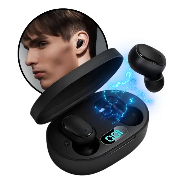 Fone De Ouvido Bluetooth Tws Sem Fio C/ Mic Com Nf