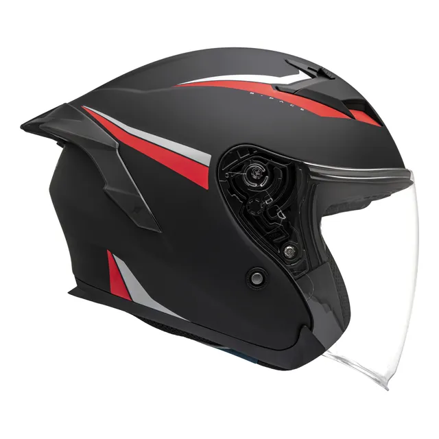 Capacete Moto Aberto Bieffe B-pace Authentic