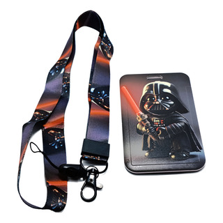 Portagafete Credecincial Con Lanyard Darth Vader Star Wars Portagafete Credecincial Con Lanyard Darth Vader Star Wars
