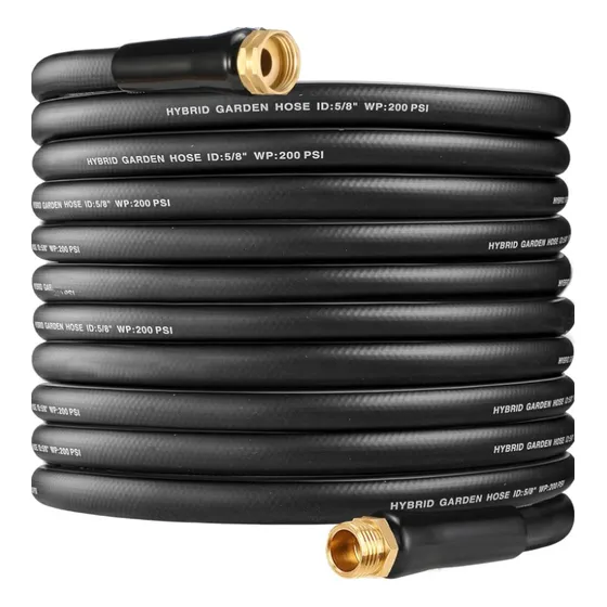 Manguera De Jardín Hybrida Casa,autolavado, De 30mt Y 220psi