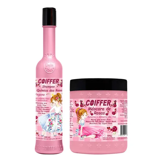 Kit Cliente Química Das Rosas Coiffer Cosméticos (2 Itens)