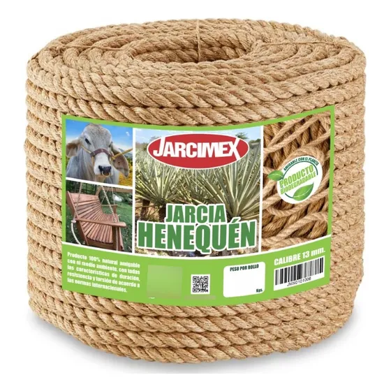 Cuerda Jarcimex Soga Henequén 11 Mm 550m Natural