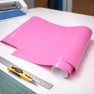 2m Vinil Adhesivo Oracal Tonos Pastel 30cm Cameo Cricut Rosa