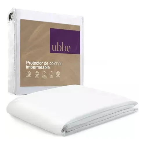 Cubrecolchón Ubbe Impermeable Protector de Colchón a prueba de agua - matrimonial de 45cm x 135cm x 190cm