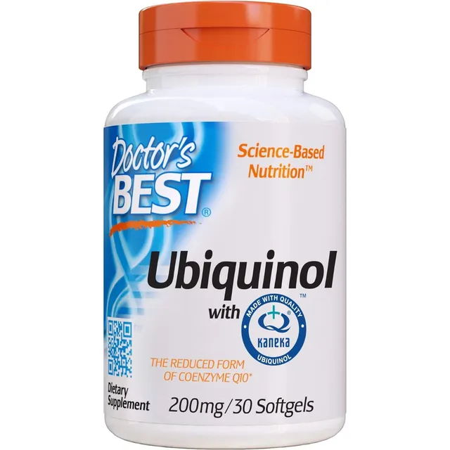 Ubiquinol Con Kaneka Qh 200 Mg Doctor's Best 30 Softgel