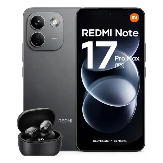 Redmi Note 17 Pro Max 256gb 8gb+8gb Bateria 10000 Mah Global