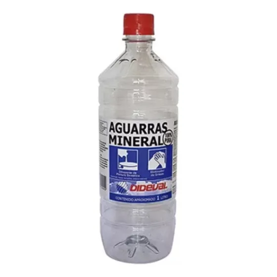 Aguarras Mineral Dideval 1 Litro Disolvente Transparente