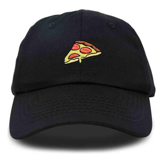 Dalix Pizza Slice Hat Boné De Beisebol Em Preto Dalix Pizza Slice Hat Boné De Beisebol Em Preto