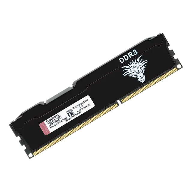 Memoria Ddr3 8 Gb 1333 Mhz Ram Pc3 10600 Dimm Negra Nonecc 1