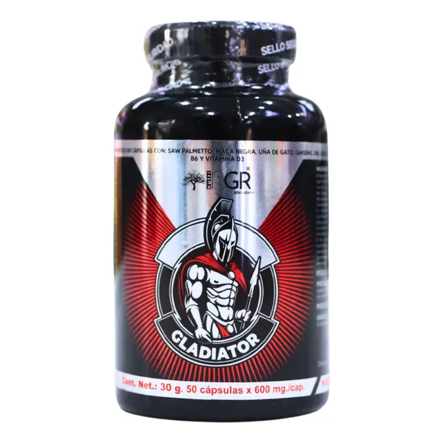 Gladiador 50 Cápsulas  Nutri Ngr