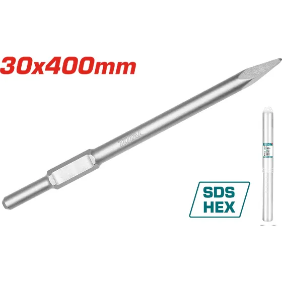 Cincel Sds Hex Punta P/demoledor Total Tac15333011