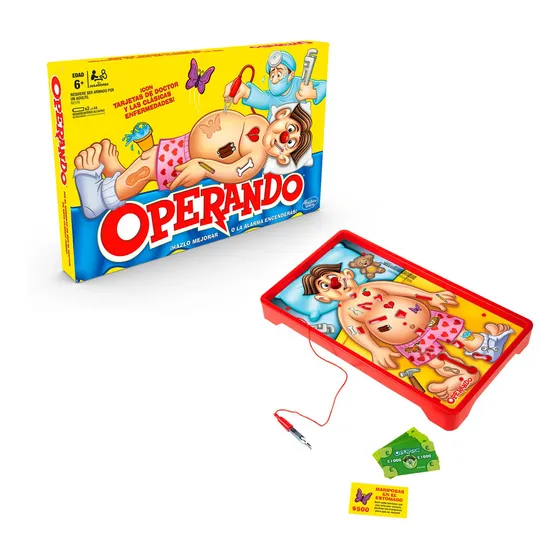 Juego De Mesa Hasbro Gaming Operando +6