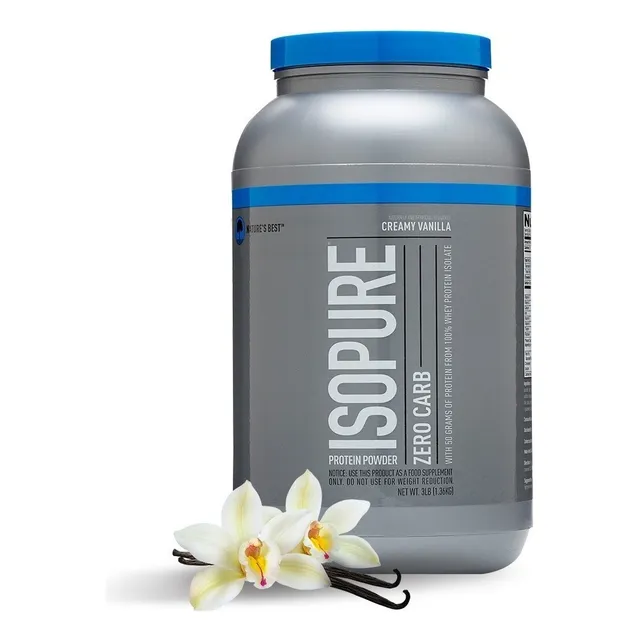 Proteina Isopure Powder Low Carb 3lb 40serv Dlc Il1 Sabor Vainilla