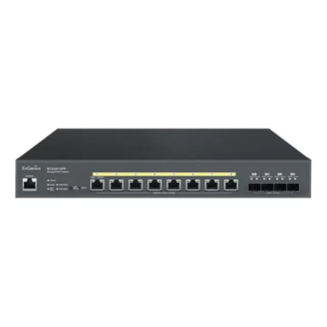 Switch Poe ++ Administrable En Nube Capa 2 De 8 Puertos Poe