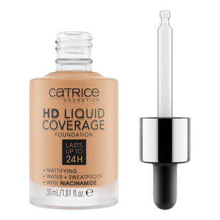 Catrice Hd Liquid Coverage Camel Beige 046 - Base LĂquida 30 Catrice Hd Liquid Coverage Camel Beige 046 - Base LĂquida 30