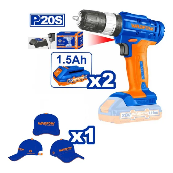 Taladro Atornillador 20v Wadfow Wcdp522  - Lnf