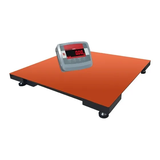 Balanza De Plataforma Ph 90 X 90 Con Visor T24pe 600 Kilos 