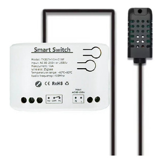 Interruptor Inteligente V1tuya Zigbee De 1 Banda Con Tempera Interruptor Inteligente V1tuya Zigbee De 1 Banda Con Tempera