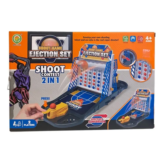 Jogo Mini Basquete De Mesa Infantil 2 Em 1