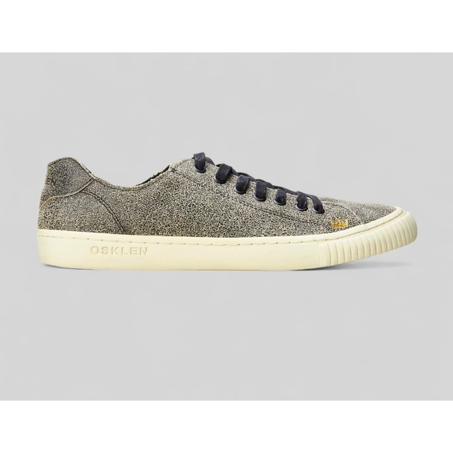 Tenis Street Couro Gasto Masc Preto Lisa 41 Br