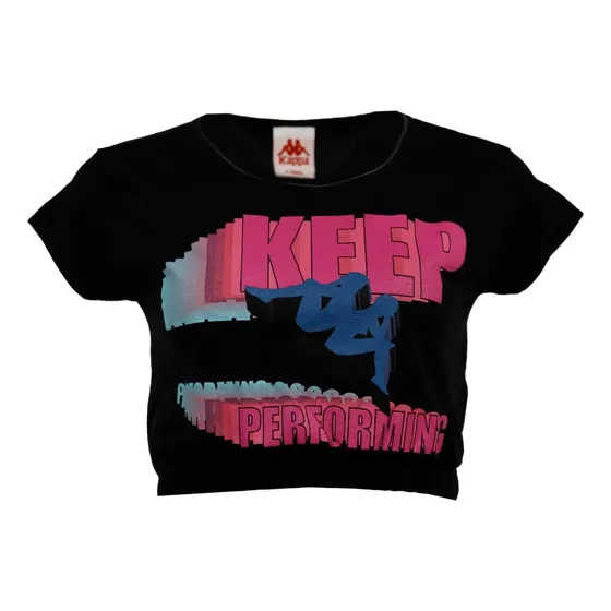 Remera Kappa Authentic Grapjik Gasoline Mujer Adultos.