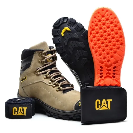 Kit Bota Caterpillar + Cinto +billetera 2160