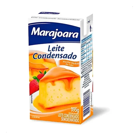 Leite Condensado Marajoara Semidesnatado Caixa 395g