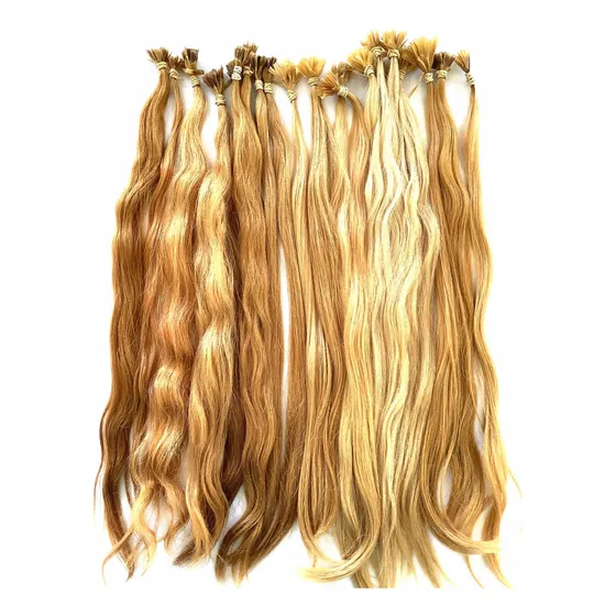 30 Extensiones Rubias De Cabello Natural De 65 Ms De Largo