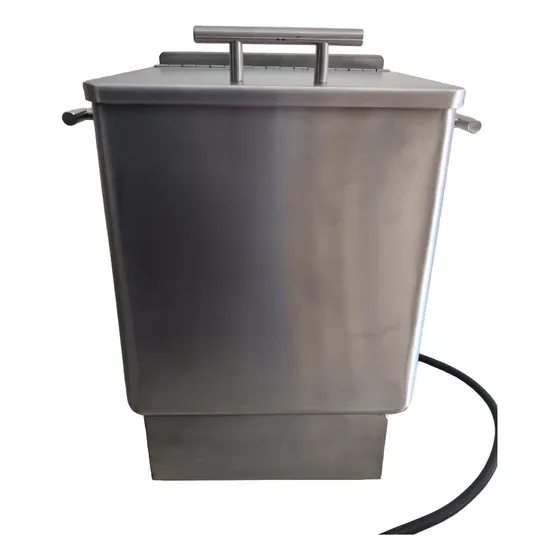 Compresero Caliente Para 4 Compresas De Acero Inoxidable