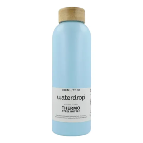 Termo Waterdrop. 600 Ml. Acero Inoxidable. Cero Derrames