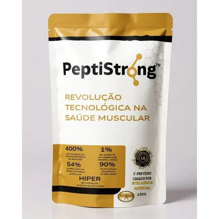 Peptistrong 2,4g Com Peptan 2,6g - 150g - Sem Sabor Sem Sabor