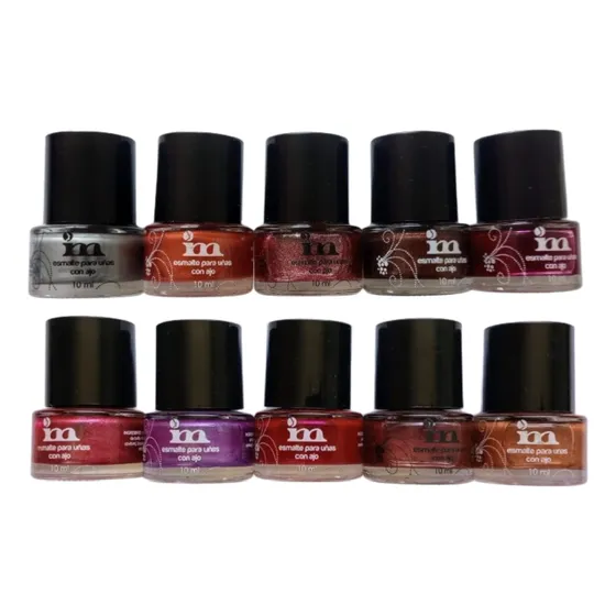 10 Endurecedor Con Ajo Barniz Natural Im Con Color Esmalte