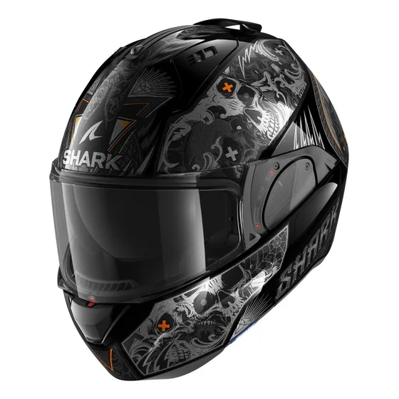 Capacete Moto Shark Evo Es K-rozen Inm Kao Lançamento