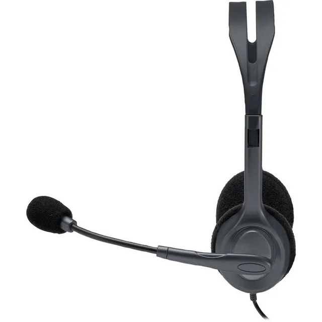 Auricular C/micro Logitech H111 Silver Jack 3.5mm