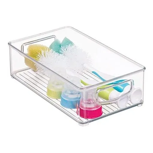 Mdesign Plastic Long Bin Organizer Caddy Container 3r2gc